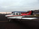 Piper Tomahawk G-BMKG. Click for the flight details