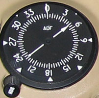 Automatic Direction Finder in Cessna 172 VH-KPR