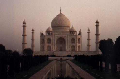 Taj Mahal before dawn